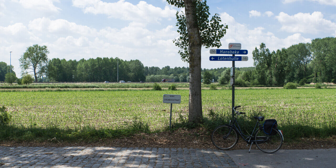 Kalevallei Fietsroute, 46 kilometer trappen doorheen het Meetjesland.